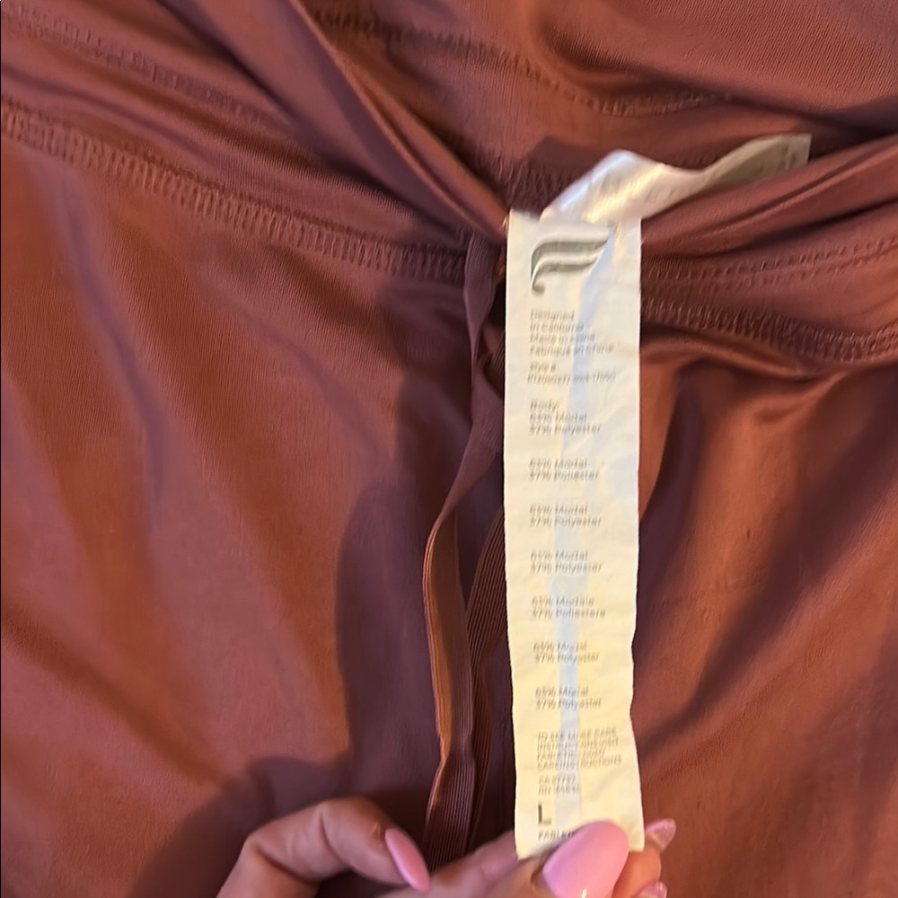 Fabletics Mauve Track Pants - Picture 4 of 5